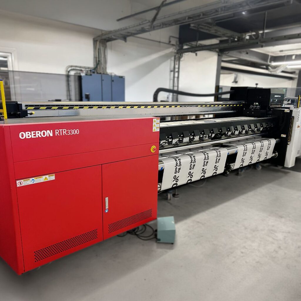 LED printer, OBERON RTR3300, i vores print-afdeling, hl-repro.